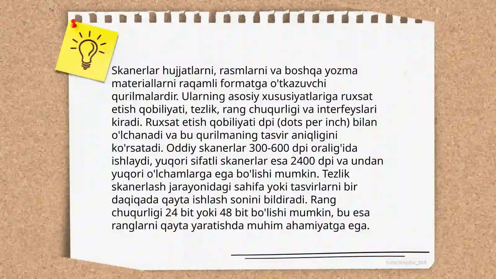 Kompyuterning tashqi qurilmalari (printer, skaner, proyektor va boshqalar) 4