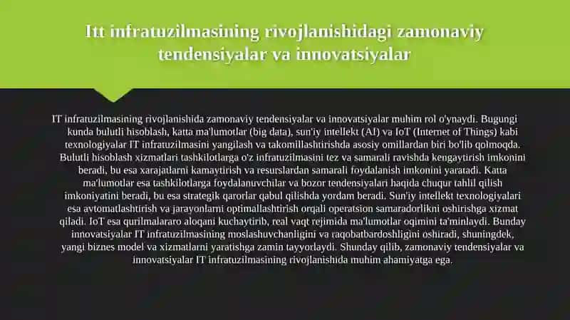 Itt infrastrukturasi 4