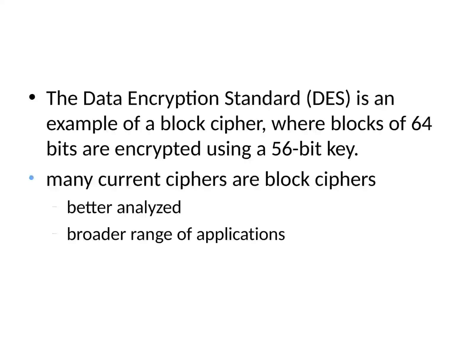 Symmetric Key Encryption Algorithms 4