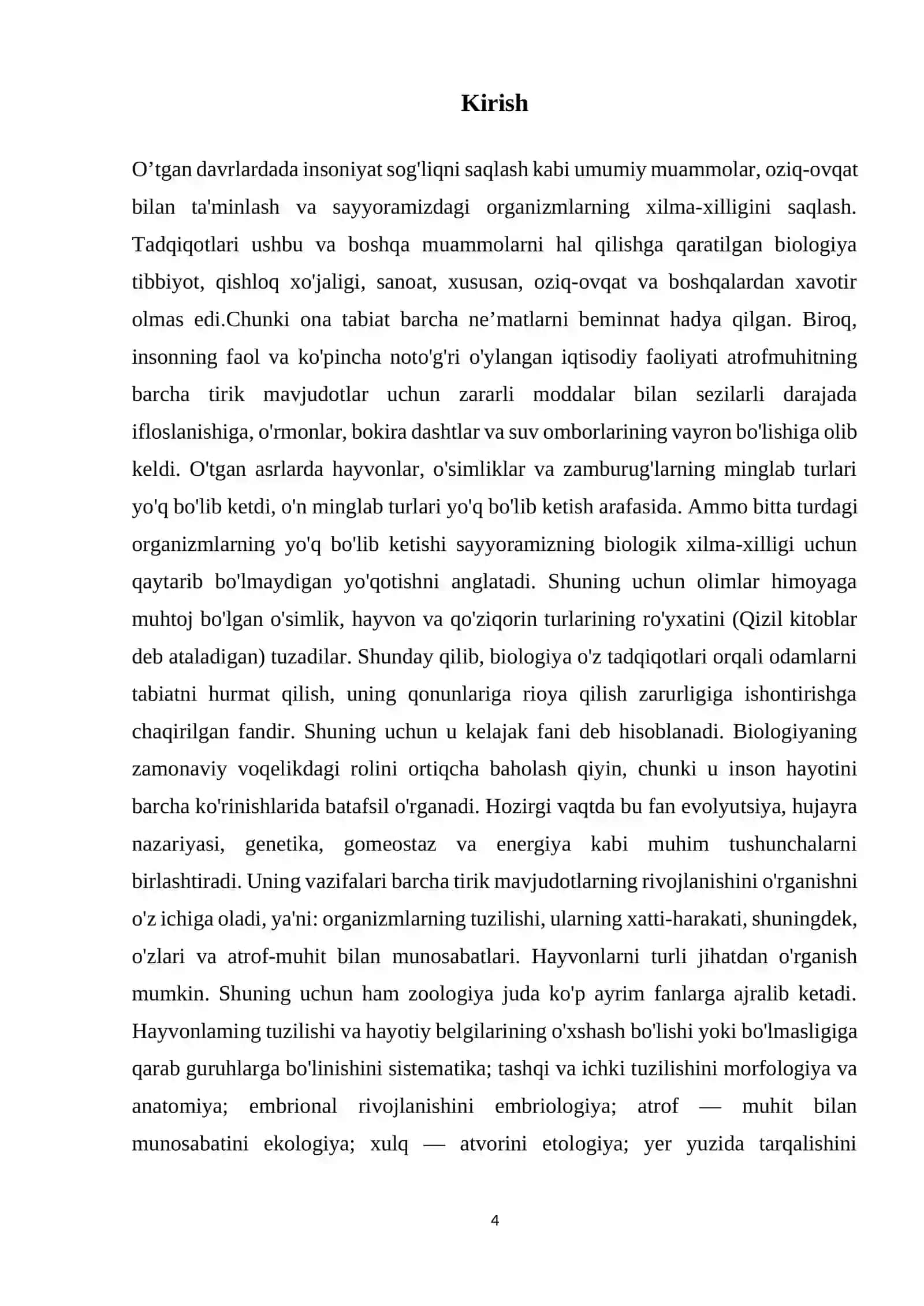 Zoologiya fanining rivojlanish tarixi va uning asosiy bosqichlari 4