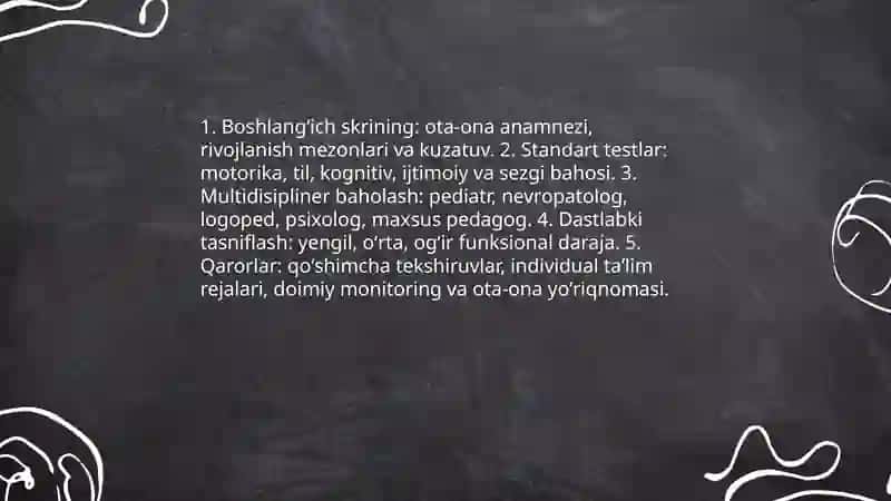 Rivojlanish muammolari bo‘lgan bolalar uchun inklyuziv taʼlimni keng talimiy amaliyotga joriy etish algoritmlari 4