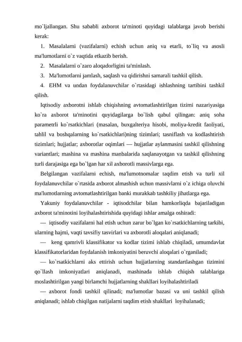 AXBOROT TIZIMLARI VA ULARNING BOSHQARUVDAGI RO‘LI 4