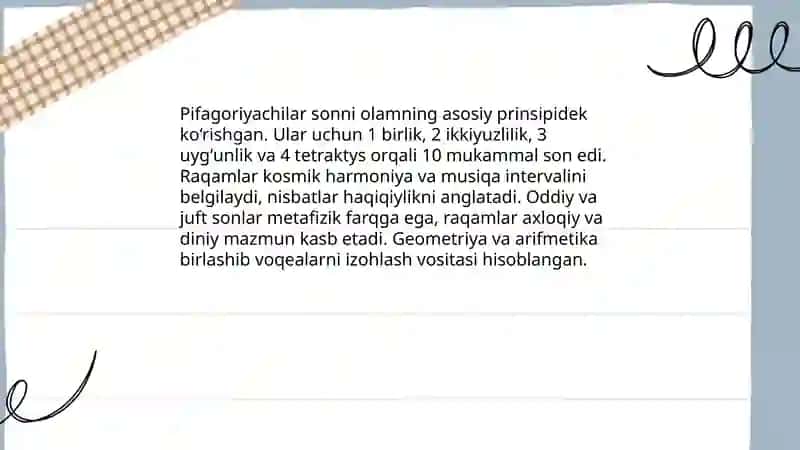 Qadimgi Yunon falsafasi asosiy yoʻnalishlar 4