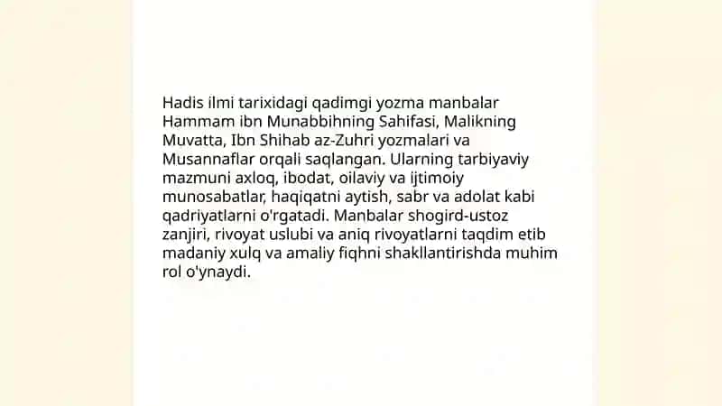 Eng qadimgi yozma yodgorliklarda ta'lim tarbiya masalalari 4