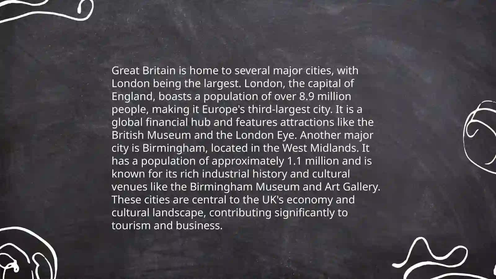The map of great Britain 4