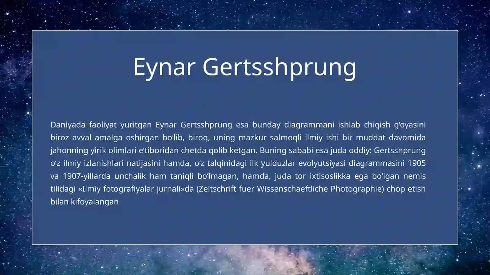 Gertsshprung-Rassel diagrammasi 4
