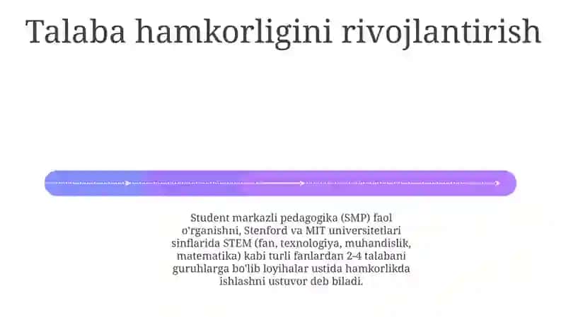 O'quvchilar jamoasi -yagona pedagogika jarayonning asosiy shakli 4