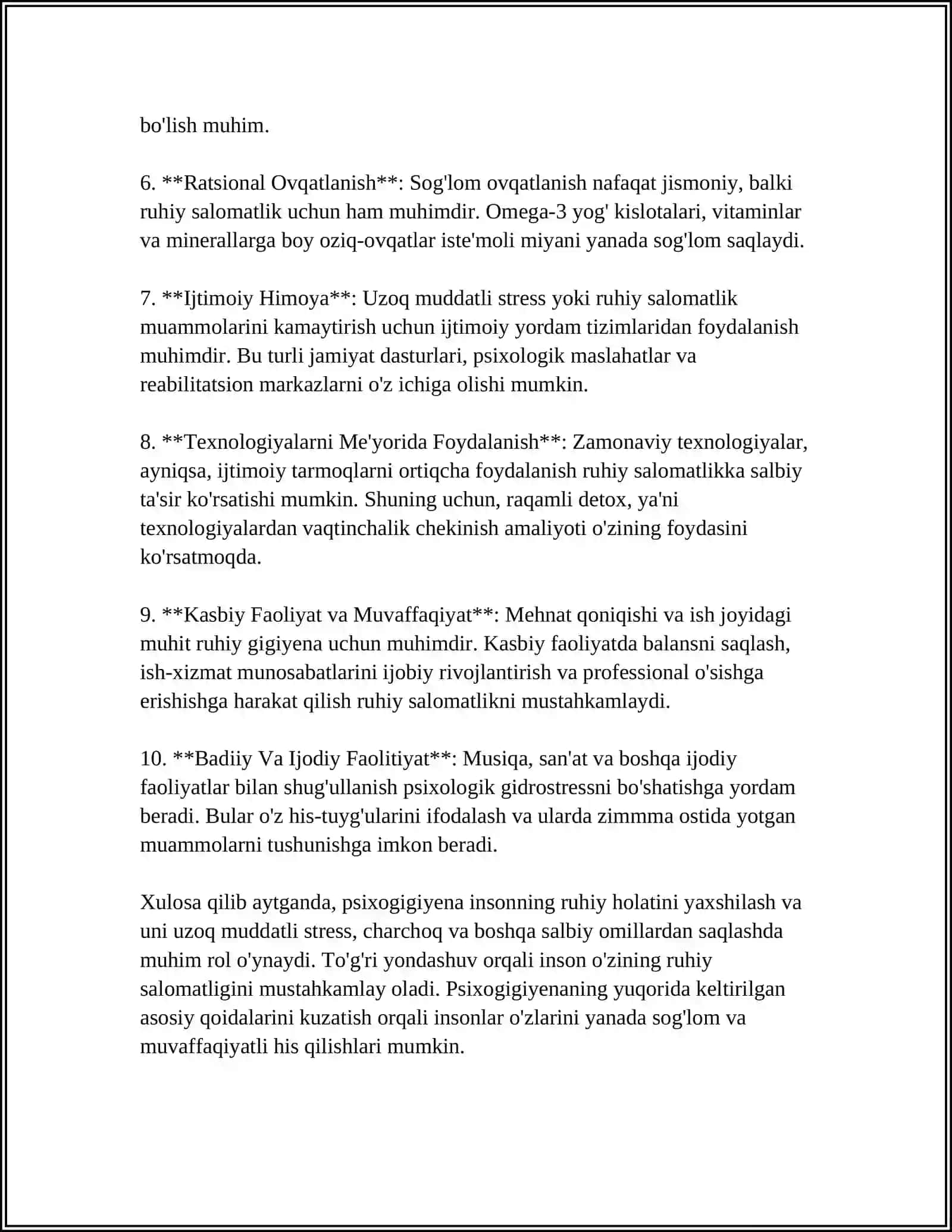 PSIXOGIGIYENA VA PSIXOTERAPIYA ASOSLARI 4