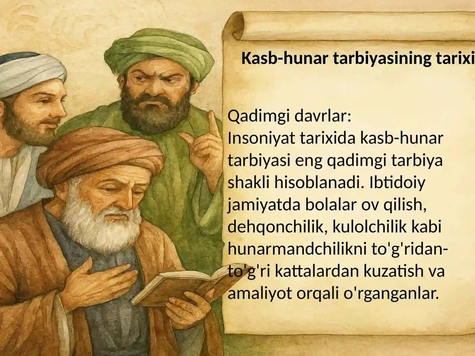 Kasb-hunar tarbiyasi 4