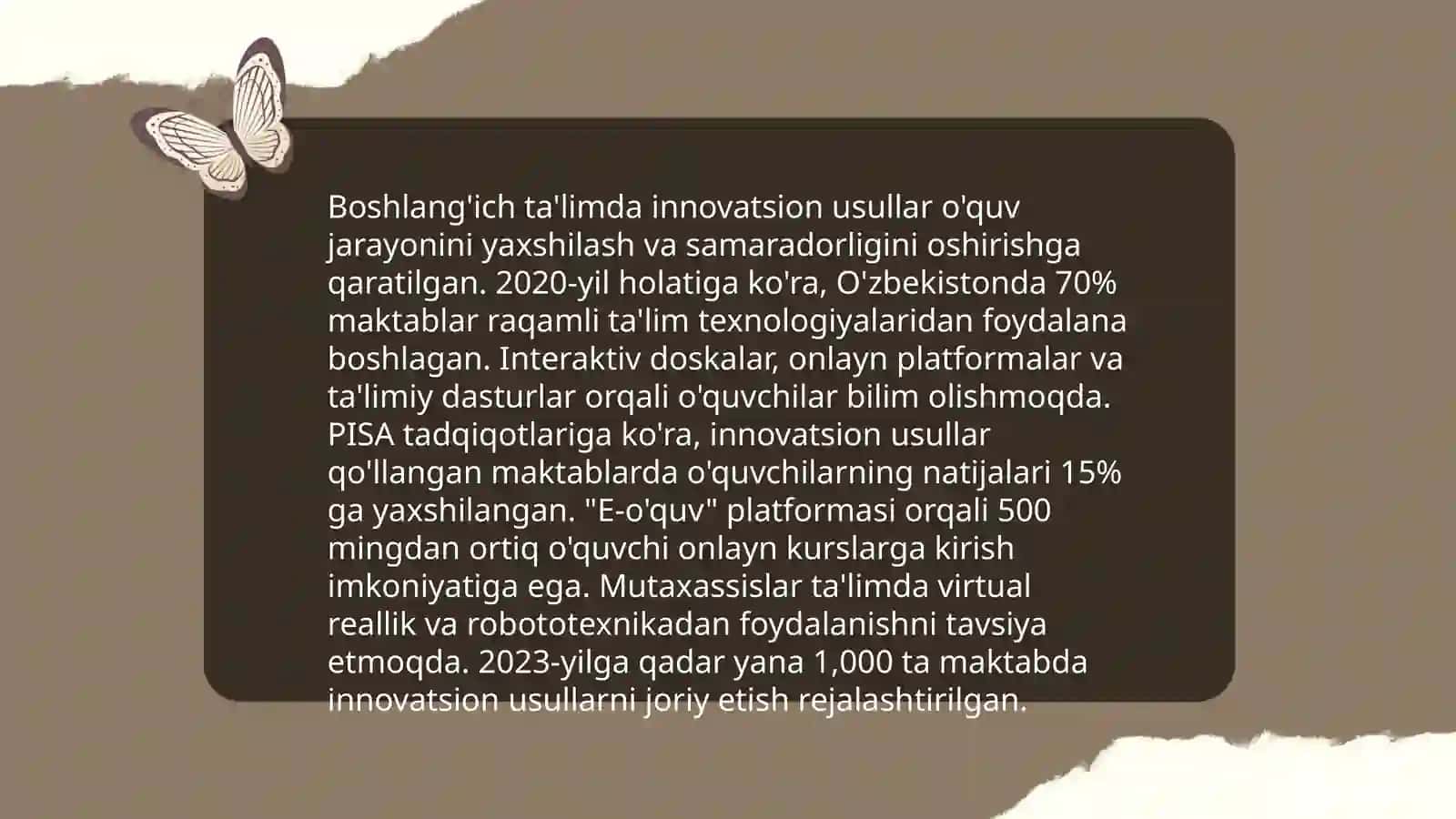 Boshlanğich taʼlim turini õrganish 4