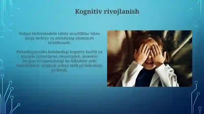 Bolalar psixalogiyasi va psixadiagnostika fanining asosiy tamoyillari 4