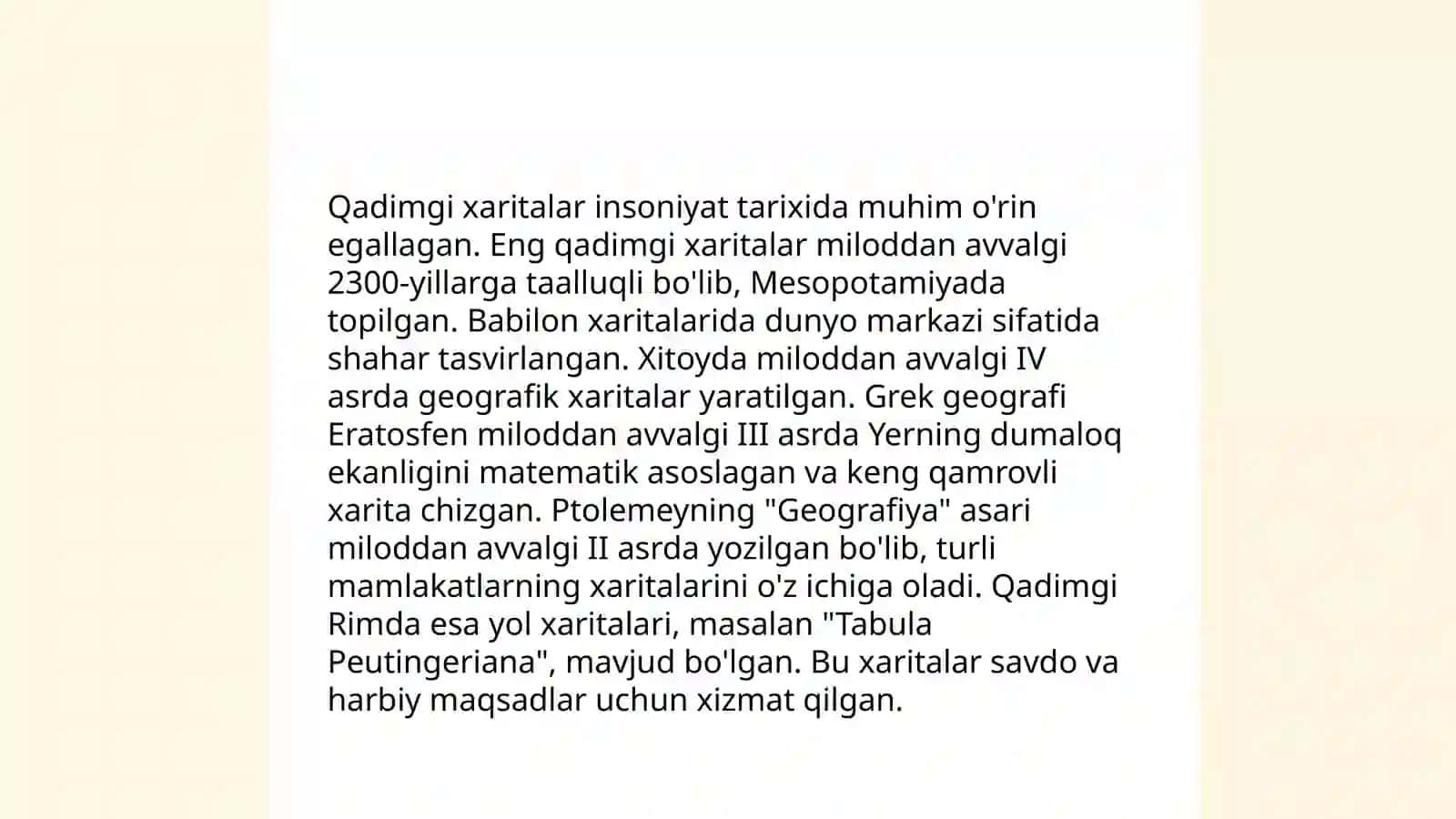 Dunyo xaritalariga izohnoma tarzida yaratilgan asarlar 4