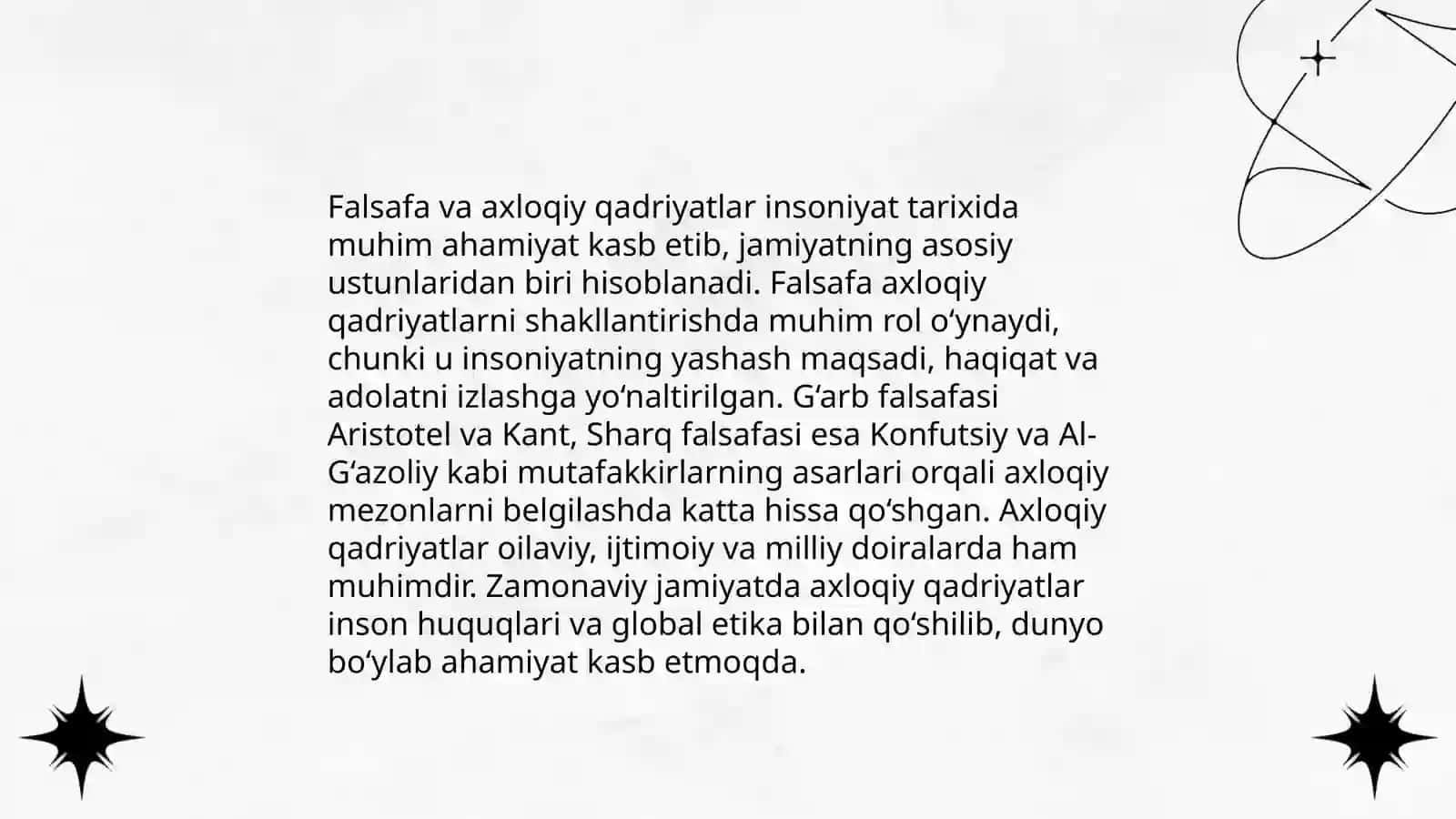 Falsafa va uning jamiyatdagi ro'li 4