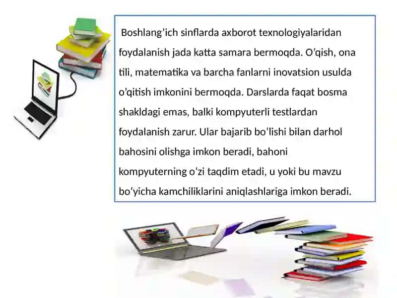 Arifmetik amallarni o'rgatishda axborot texnalogiyalardan foydalanish 4