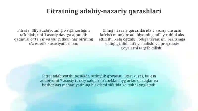 O'zbek adabiy tanqidi danazariy maktablar 4