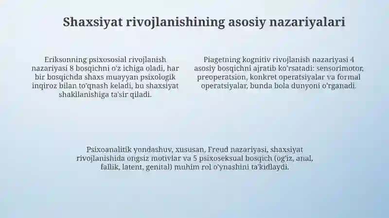 Shaxs dinamik sohasining psixologik konsepsiyalari 4