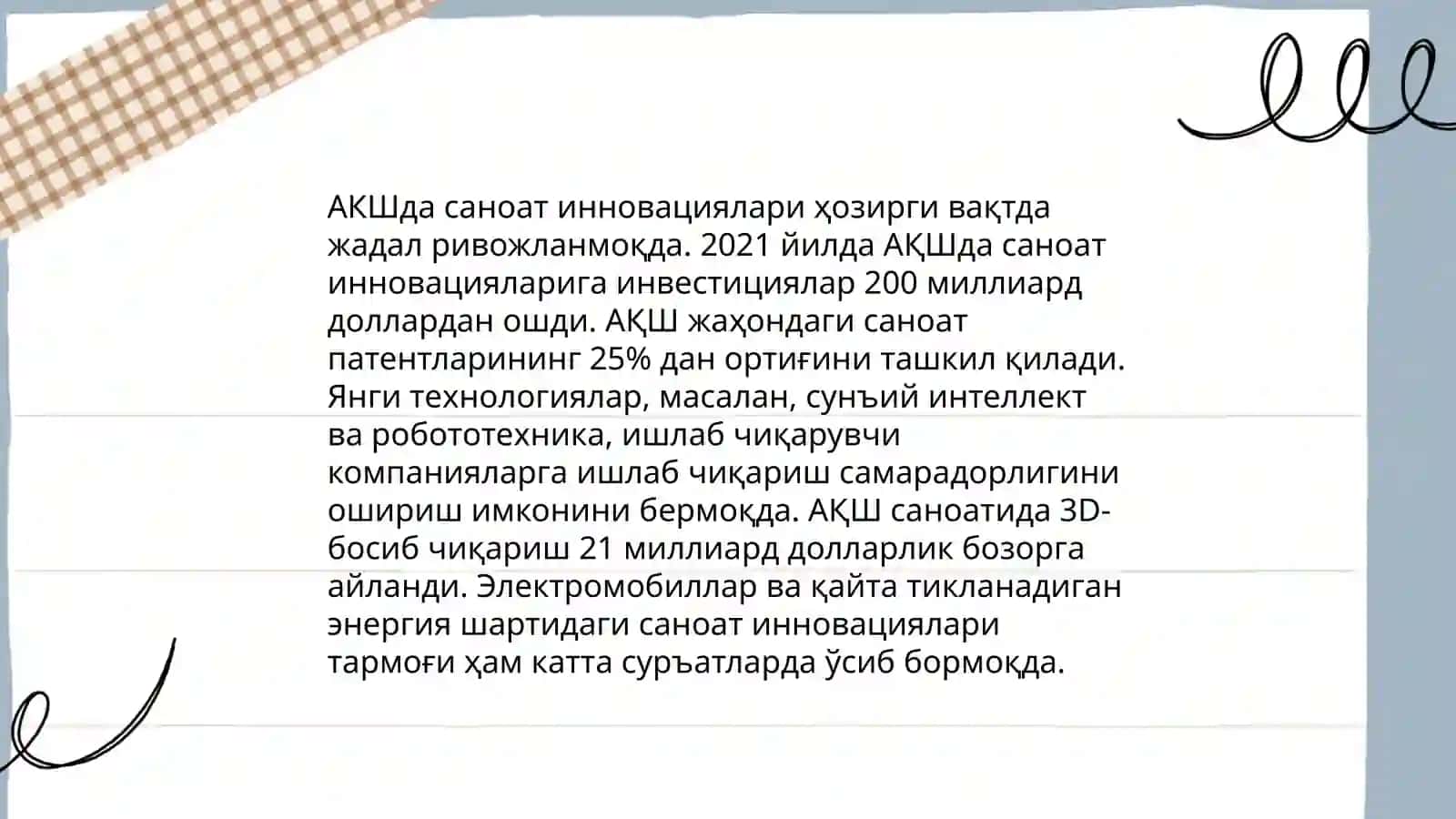 АКШда йеилувчи энергия технологиялари 4