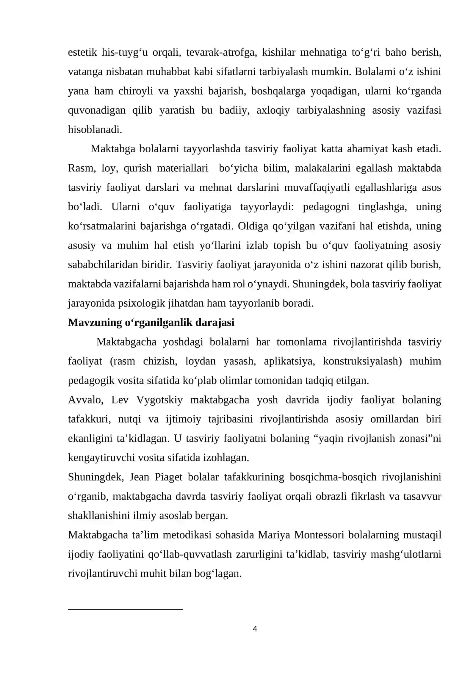 TASVIRIY FAOLIYATGA O‘RGATISH METOD VA USULLARI 4