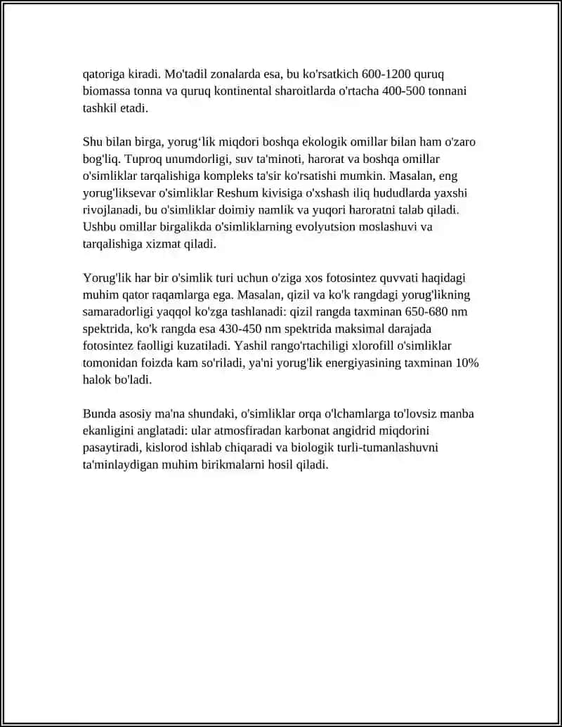 ATROF MUHIT OMILLARI VA OSIMLIKLARNING TARQALISHI 4