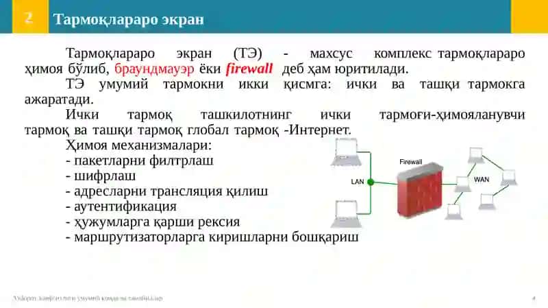 Тошкент Ахборот Технологиялари Университети 4