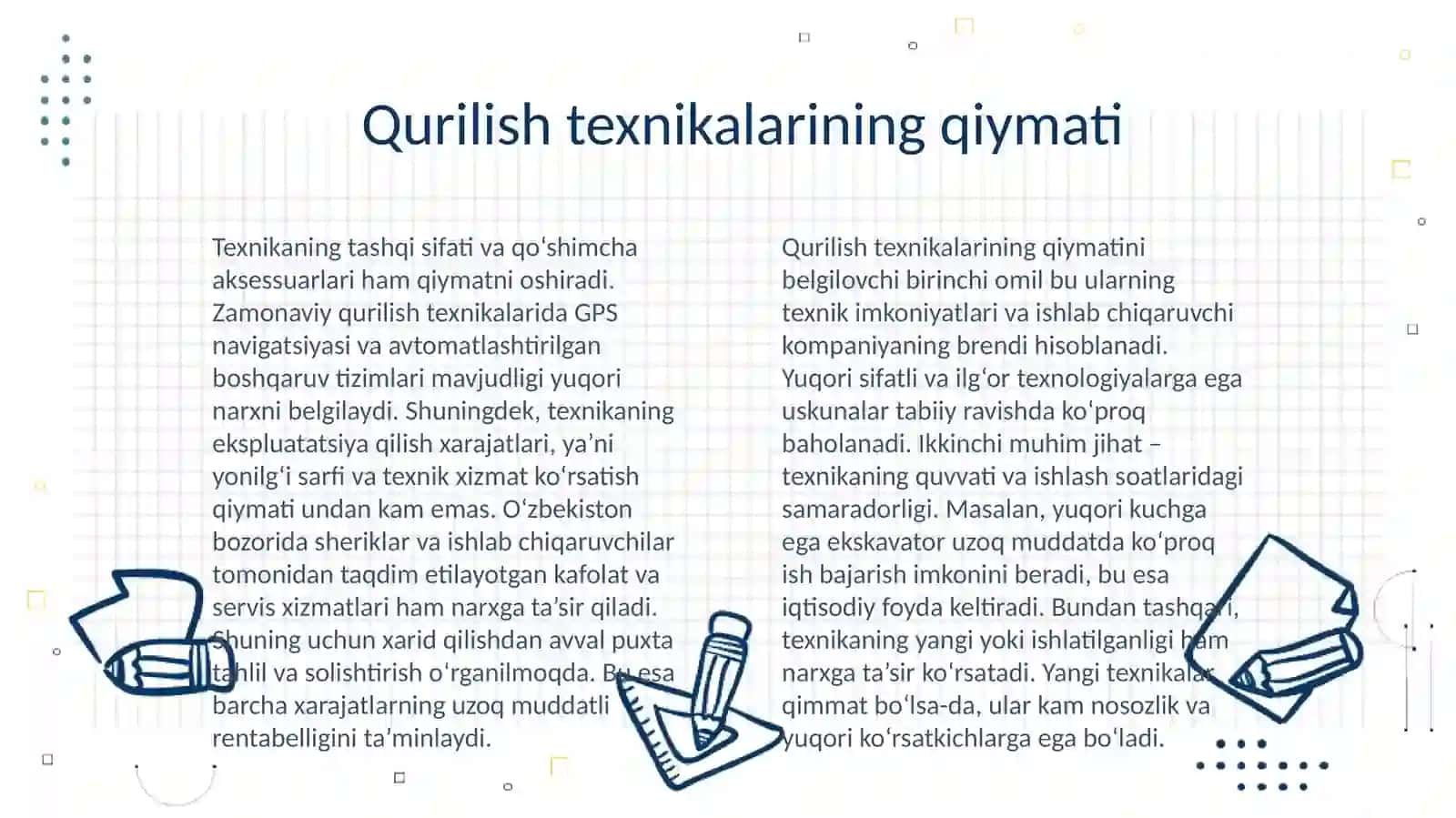 Eng qimmat qurilish texnikalari 4