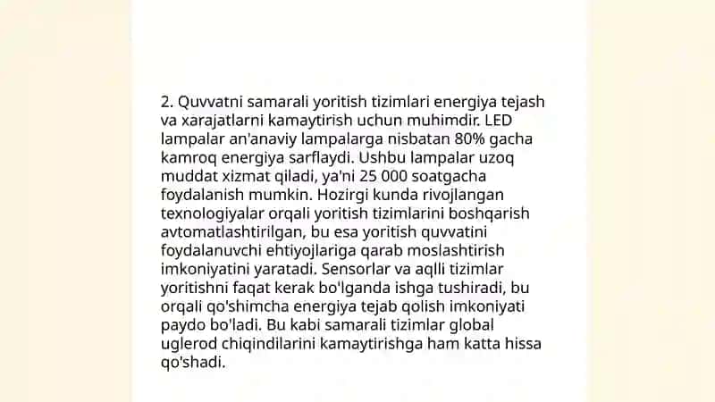 Energiya tejaydigan binolarda energiya tejaydigan loyihalar 4