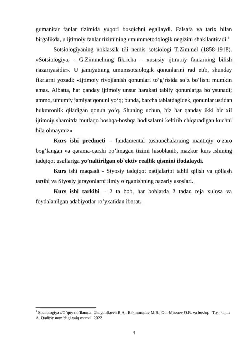 SIYOSIY TADQIQOT NATIJALARINI TAHLIL QILISH VA QÒLLASH TARTIBI 4