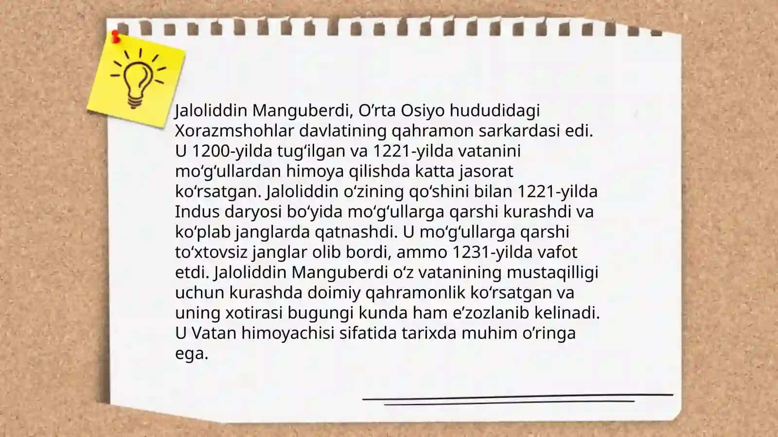 Jaloliddin Manguberdi-Vatan himoyachisi 4