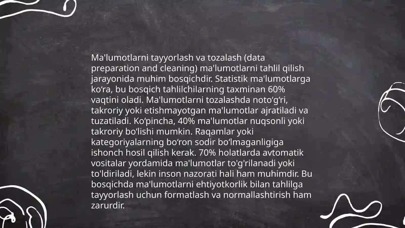 Maʼlumotlarni mustahkamlash yoʻllari, usullari, vositalari 4