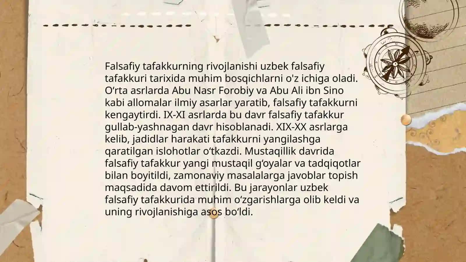 O'rtacha asr Sharq falsafasi va uyg'onish davri xususiyatlari 4