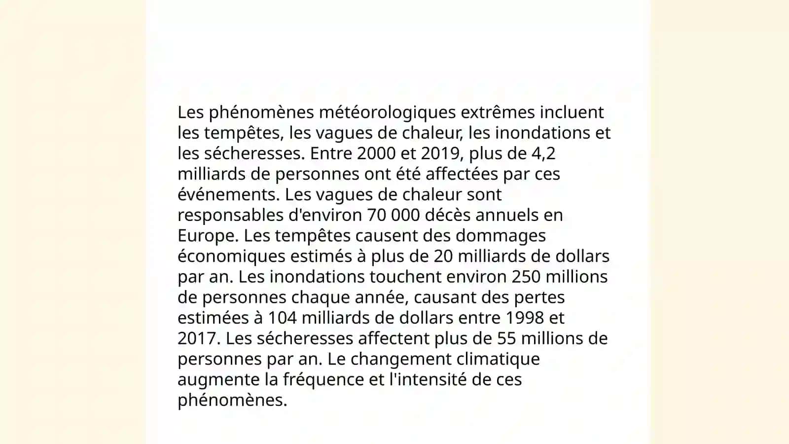 Les changements climatiques et leurs impacts sur l’agriculture 4