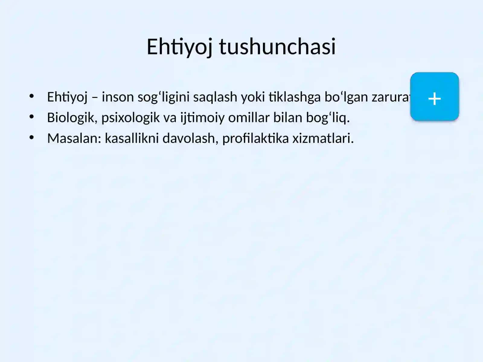 Tibbiy xizmatlarga bo'lgan bozor talablari va bozor ehtiyojlari 4
