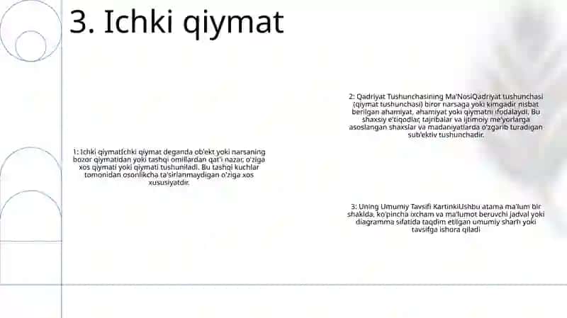 Qadriyat Tushunchasining Ma'Nosi Va Uning Umumiy Tavsifi Kartinki 4