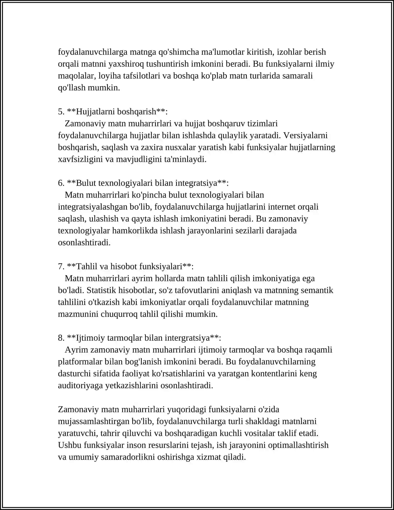 ZAMONAVIY MATN MUHARRIRLARI 4