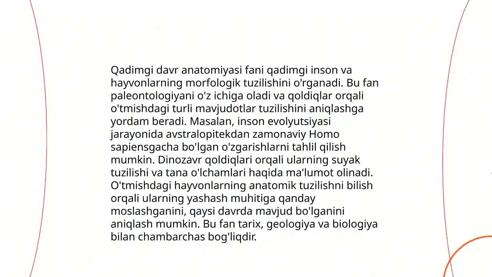 Anatomiya fanning rivojlanish tarixi va boshqa fanlar aloqasi 4