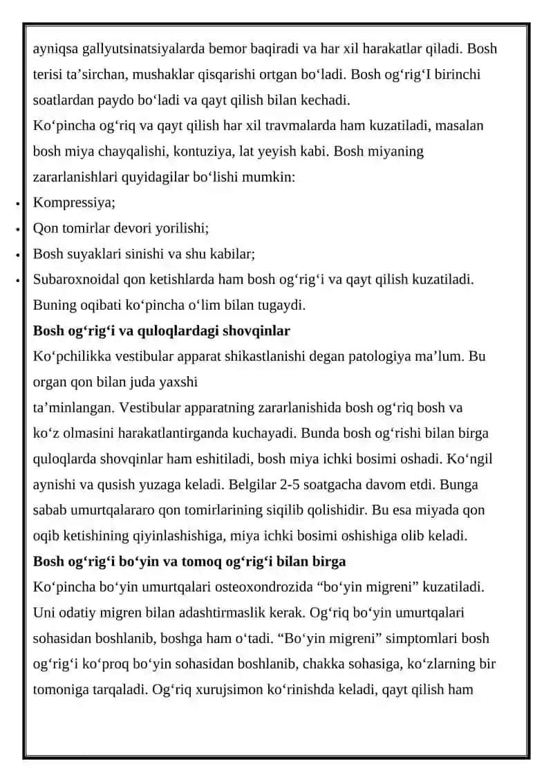 OG'RIQ SINDROMI 4