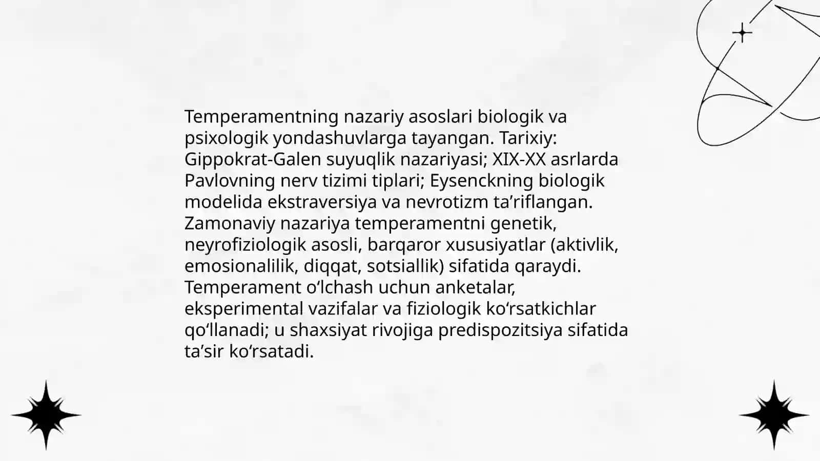 Shaxs, temperament va xarakter 4
