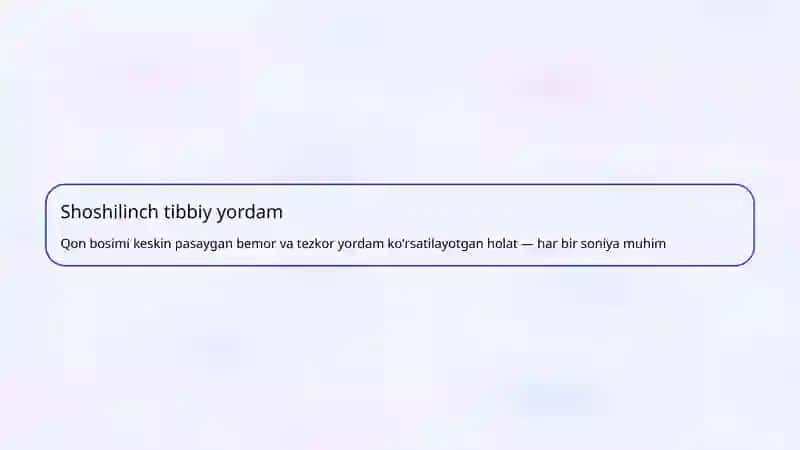 Anafilaktik Shok: Klinik Ko'rinish va Shoshilinch Yordam 4