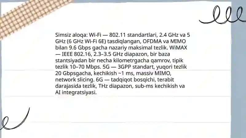 Keng polosali va optik tolali (fiber) internet texnologiyalari 4