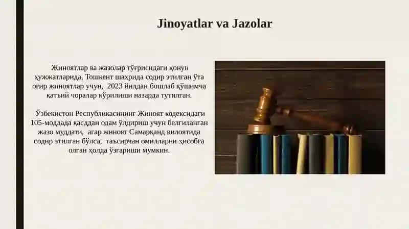 Jinoyat-protsessual Qonunchilik 4