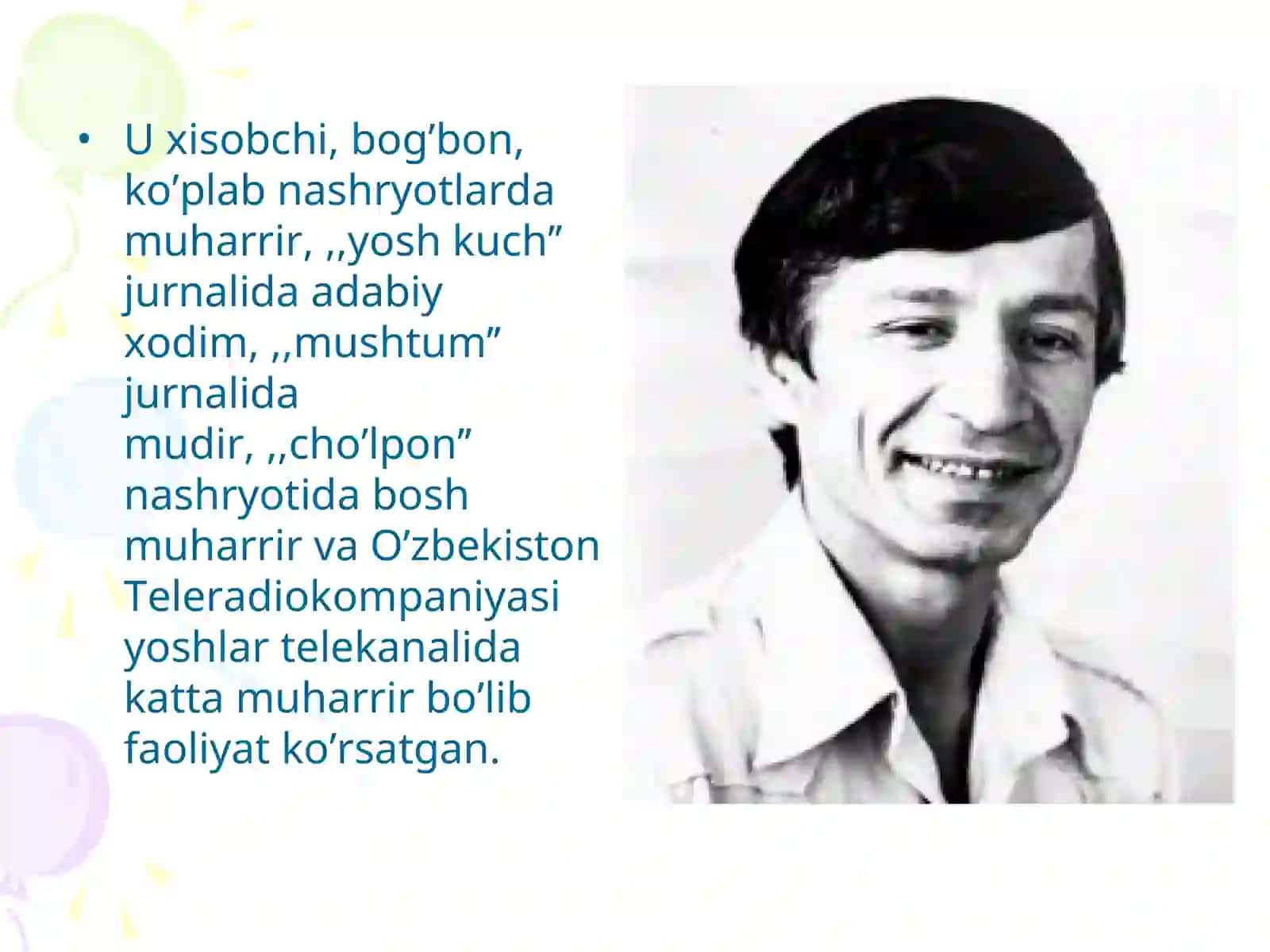 Anvar Obidjon hayoti va ijodi 4