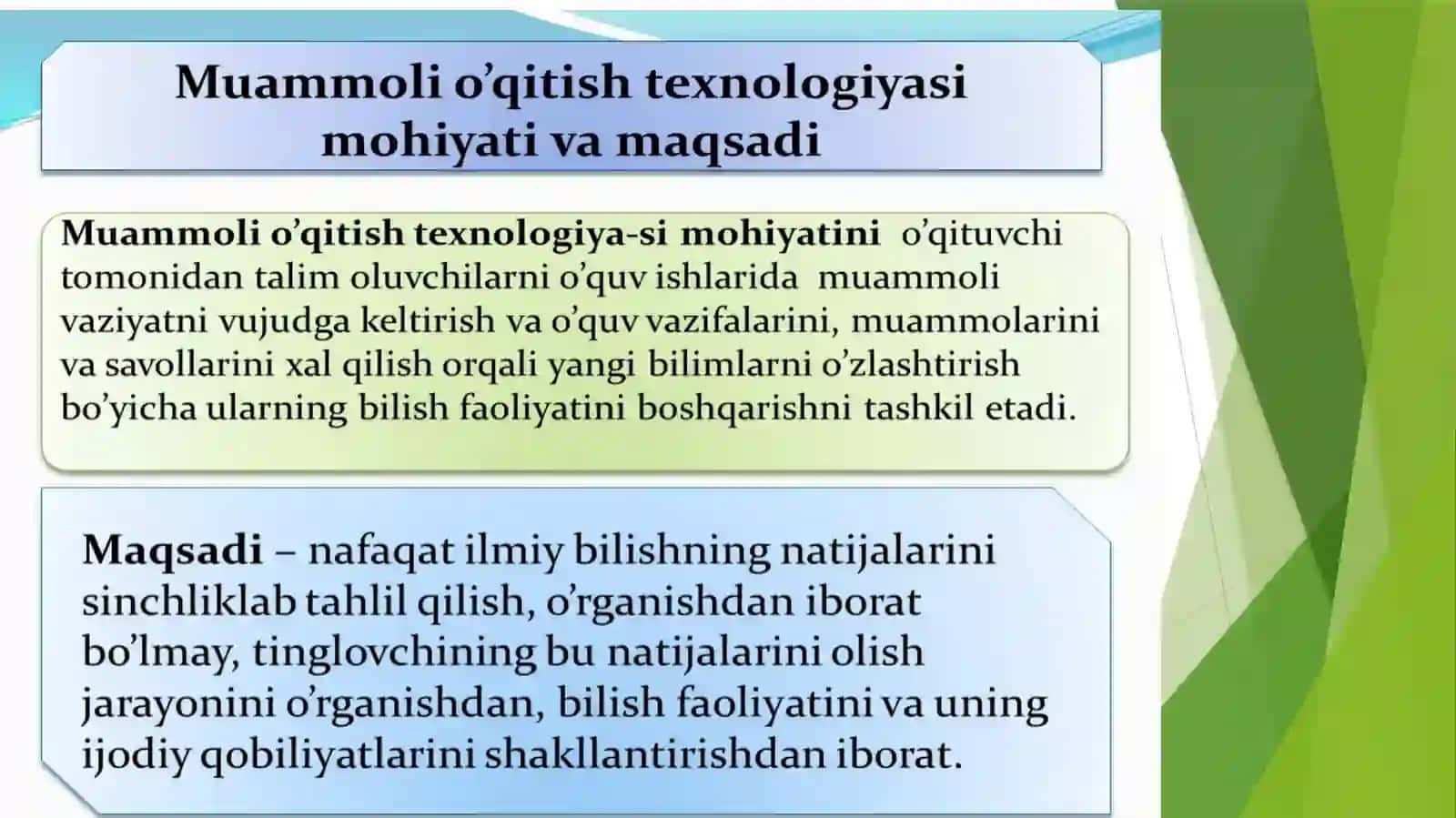 Дарс жараёнида укувчиларни бошқариш техникаси ва усулари 4