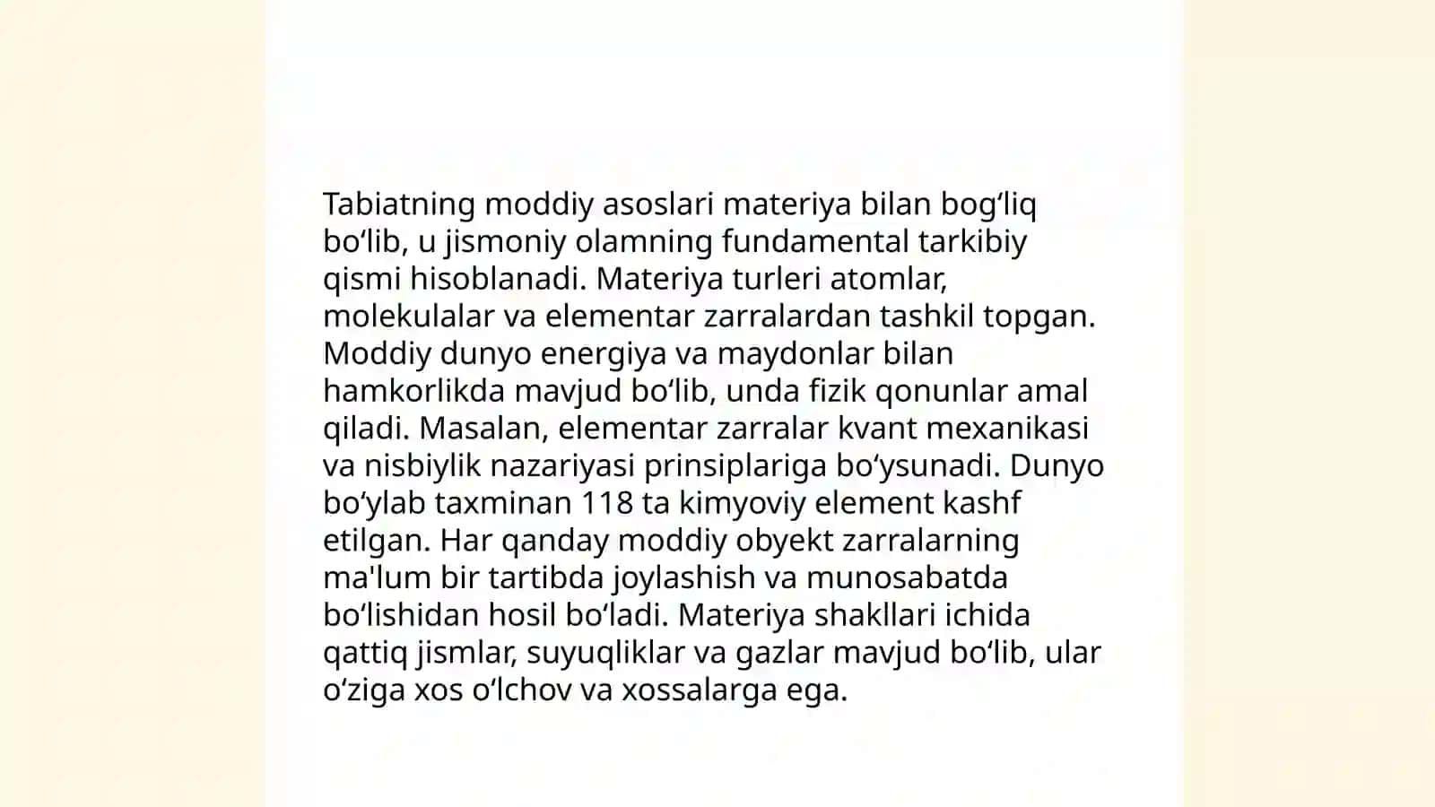 Antologiya va tabiat falsafasi 4