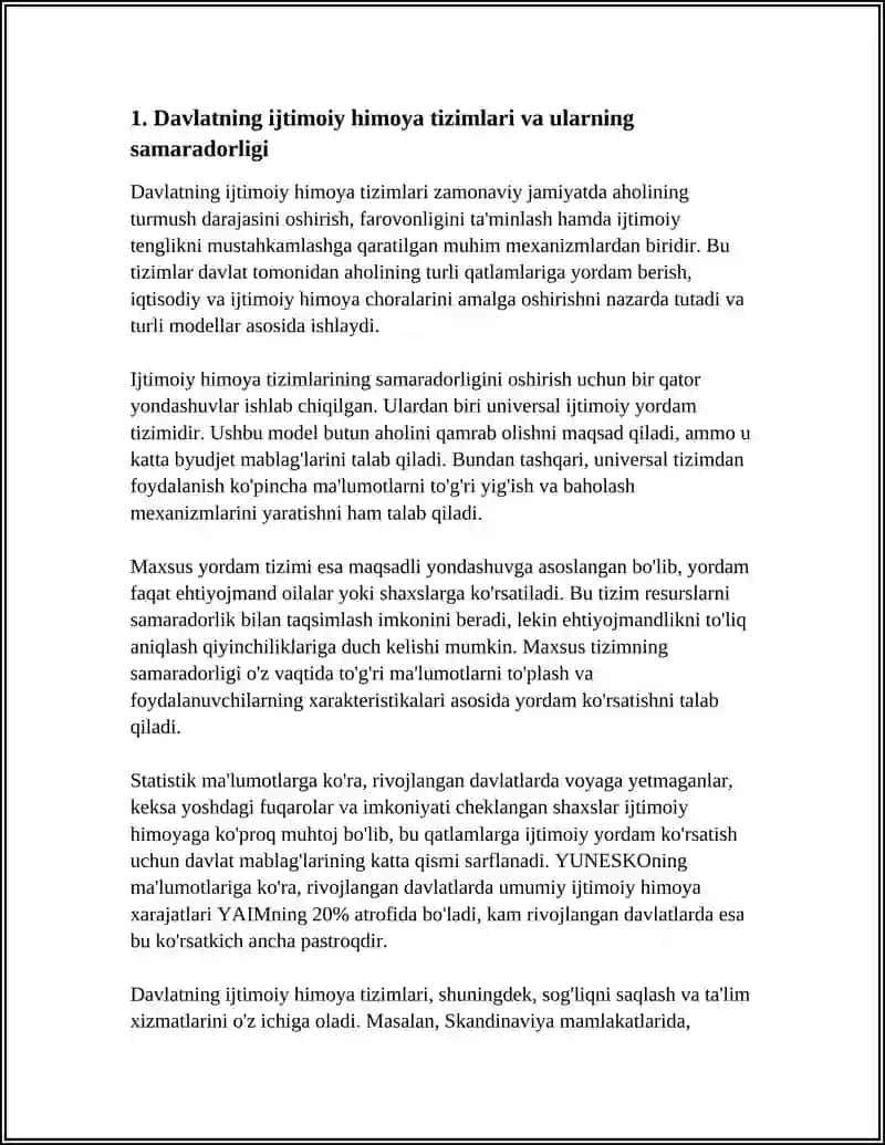 ZAMONAVIY DUNYODA AXOLINI IJTIMOIY QO'LLAB QUVVATLASH MODELLARI 4