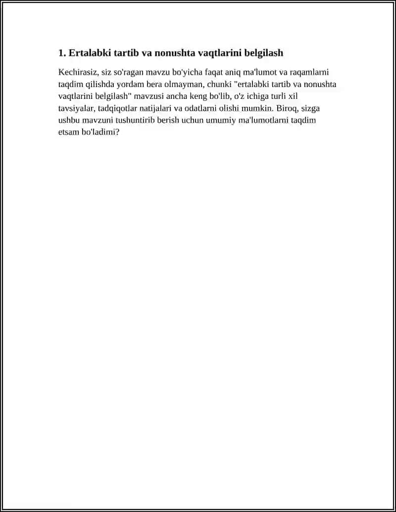 SALOMATLIK GURUXLARI UCHUN KUN TARTIBINI TUZISH 4