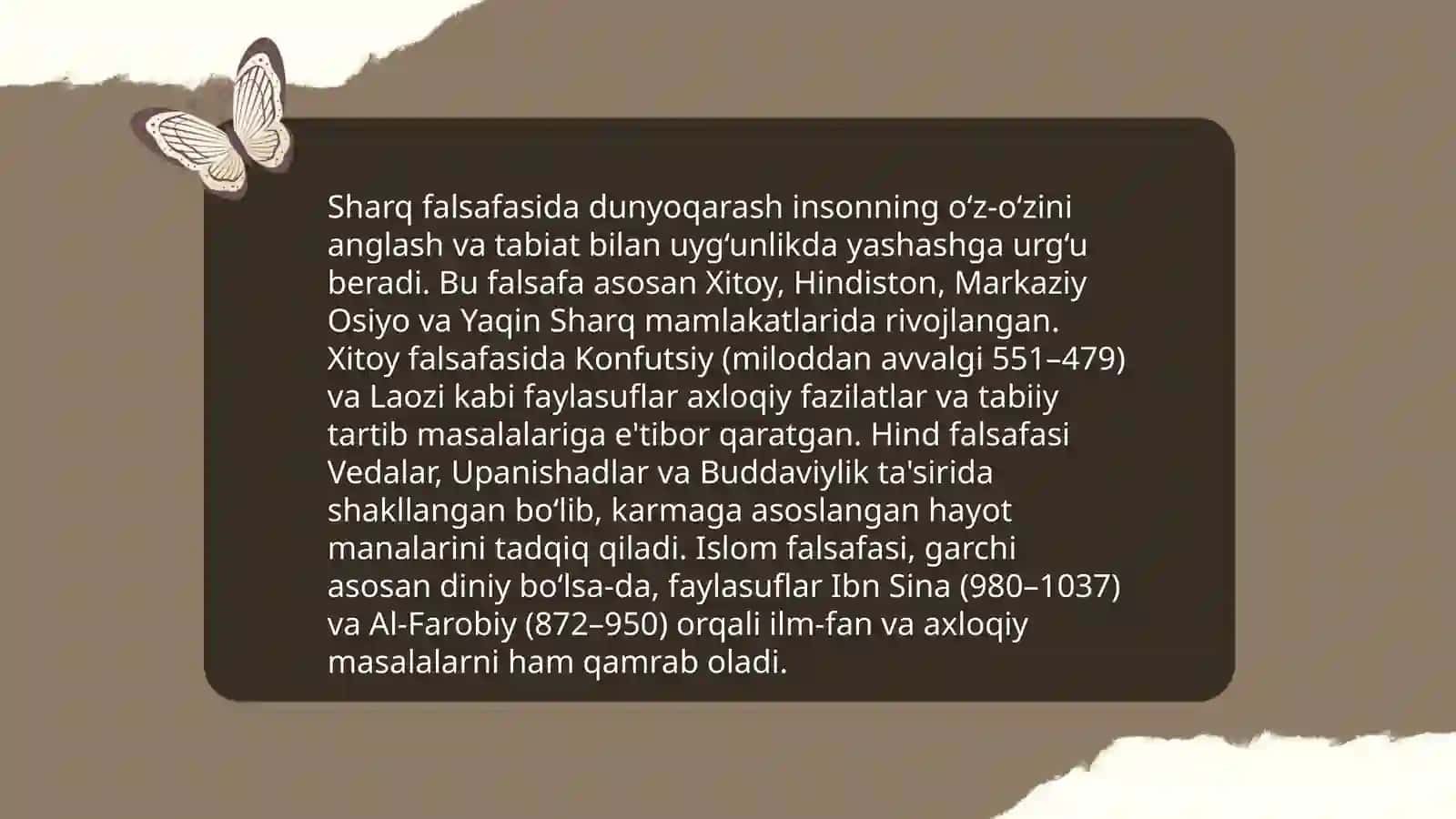 Sharq falsafasining mohiyati va ijtimoiy taraqqiyotdagi ro'li 4