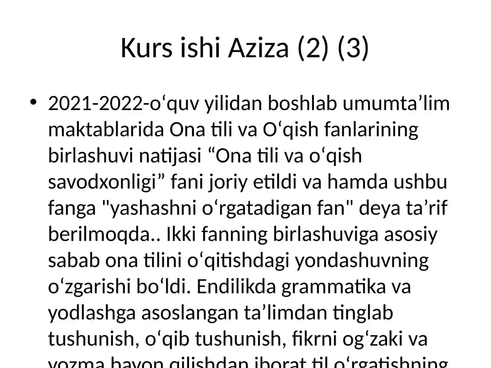BOSHLANG‘ICH SINFLARDA “SIFAT” MAVZUSINI O‘RGATISH METODIKASI 4