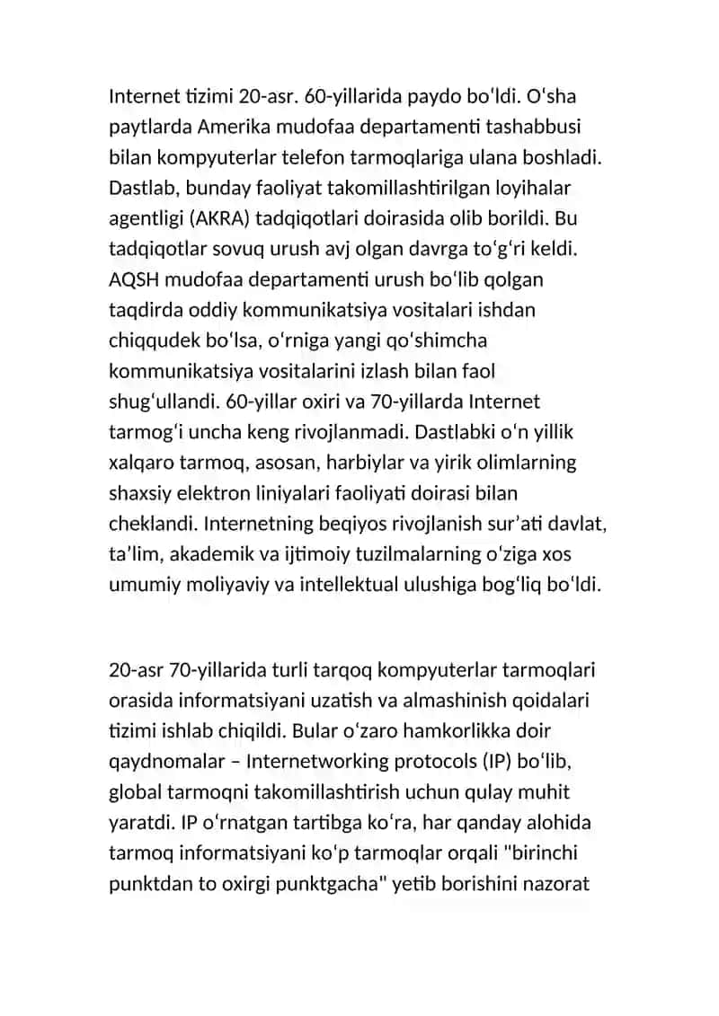 Internet shiddat bilan rivojlanishi: 2005-yillar 4