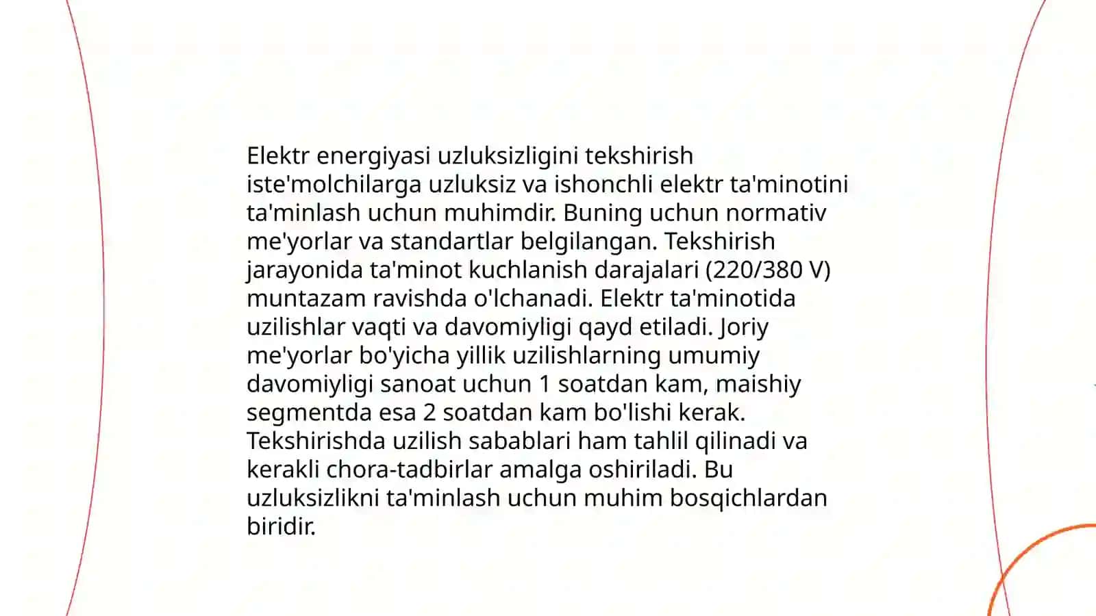 Kuchlanish yo'qligini aniqlash usullari 4