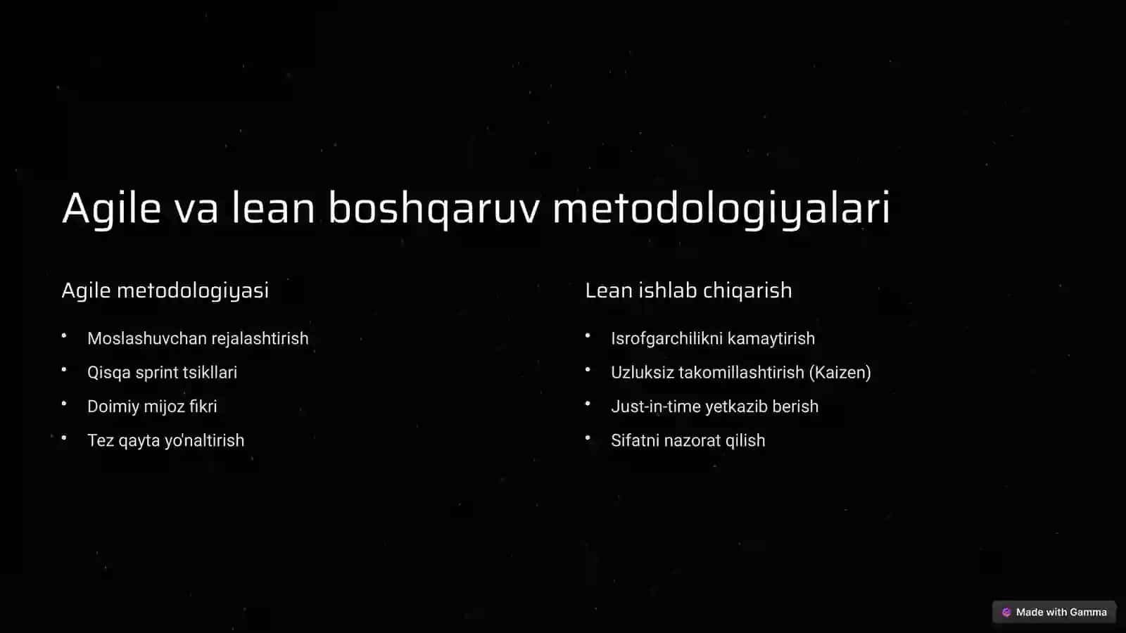 Sanoat korxonalari boshqaruvining zamonaviy shakllari 4